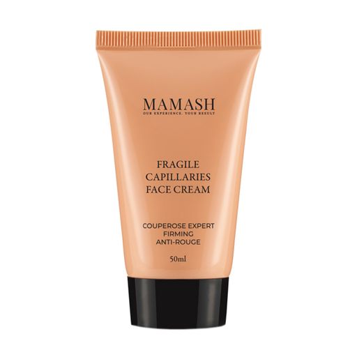 Заспокійливий крем для обличчя Mamash Fragile Capillaries Face Cream для шкіри з ламкими судинами, з професійним рослинним комплексом, 50 мл