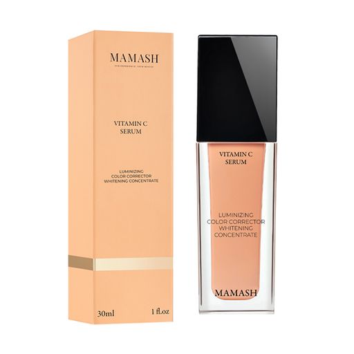 Антиоксидантная сыворотка Mamash Vitamin C Serum для выравнивания цвета лица, с витамином С в липосомах, 30 мл