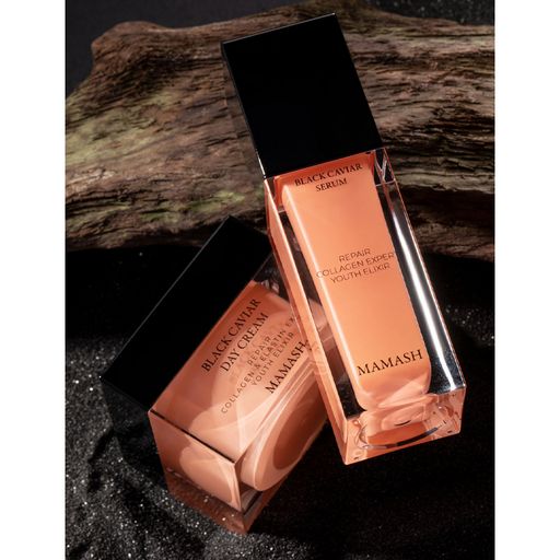 Живильна сироватка для обличчя Mamash Black Caviar Serum з цінним екстрактом чорної ікри, 30 мл