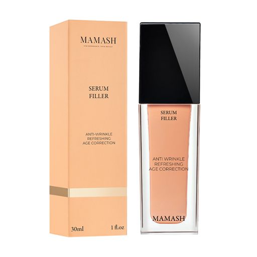 Уцінка! Активна сироватка для обличчя Mamash Serum Filler для заповнення мімічних заломів та покращення матриксу, з пептидами, 30 мл