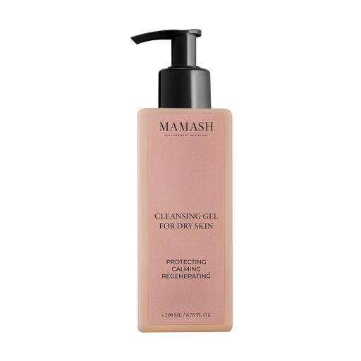 Деликатный гель для умывания Mamash Cleansing Gel для сухой кожи, 200 мл