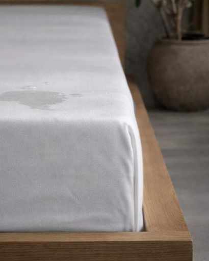 Наматрацник Aqua stop Ecotton Сlassic Soft 90х200 см водонепроникний з бортом по периметру білий (922942)