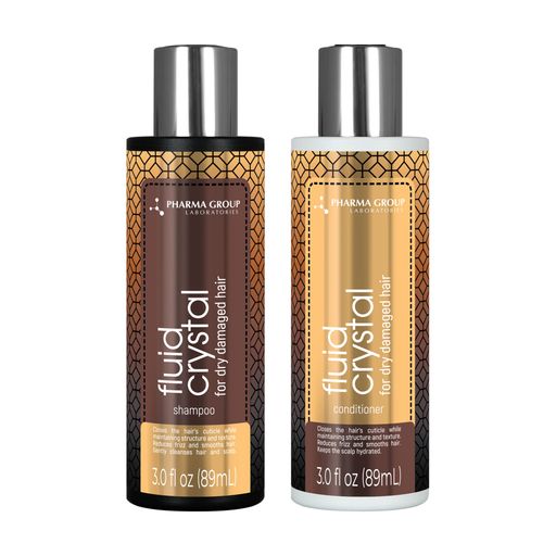 Шампунь PHARMA GROUP Laboratories Fluid Crystal Shampoo для сухих поврежденных волос