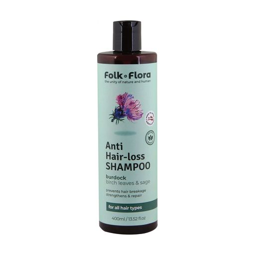 Шампунь Folk & Flora Anti Hair-Loss Shampoo против выпадения волос, 400 мл