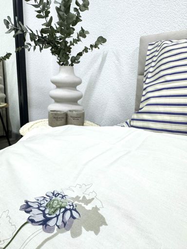 Комплект постільної білизни Ecotton двоспальний 180х215 см білий (21008АВ) (923120)