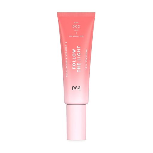 Кислотно-вітамінний пілінг для обличчя PSA Follow The Light Multi Acids & Vitamin C Radiance Peel для сяйва шкіри, 50 мл