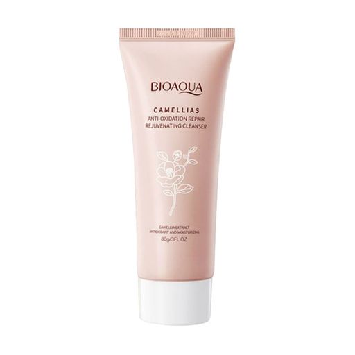 Пінка для обличчя Bioaqua Camellias Anti-Oxidation Rejuvenating Cleanser з екстрактом камелії, 80 г