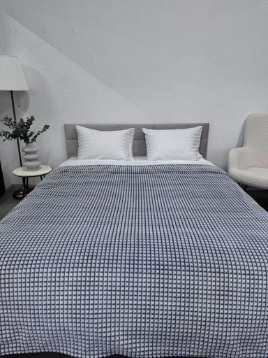 Плед Ecotton 150х200 см из микрофибры Navy серый (924892)