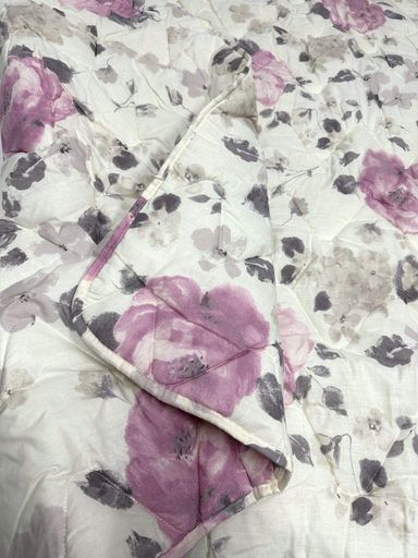 Одеяло Ecotton полуторное 110х140 см антиаллергенное стеганое из бязи серое 20-1455 lilac (925025)