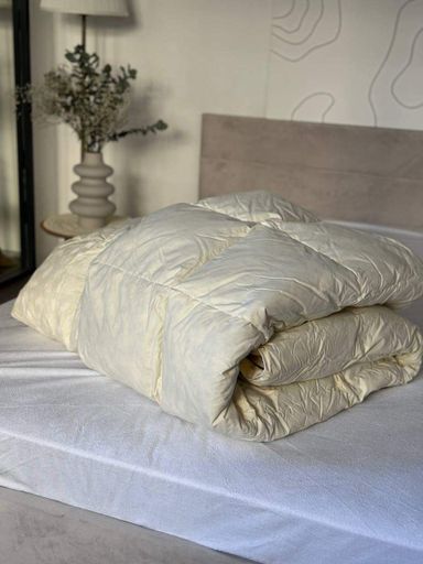 Одеяло Ecotton полуторное 140х205 см пухово-перовое пух 50% Rose Beige (925038)