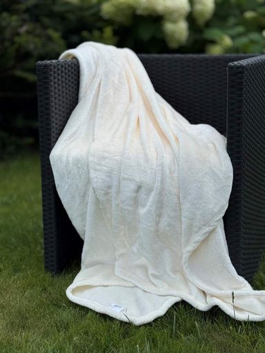Плед Ecotton 220х240 см из микрофибры Well Soft пудровый молочный (5202 Turledove) (925141)