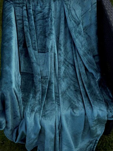 Плед Ecotton 200х220 см із мікрофібри Well Soft Atlantic атлантичний синьо-зелений (925143)
