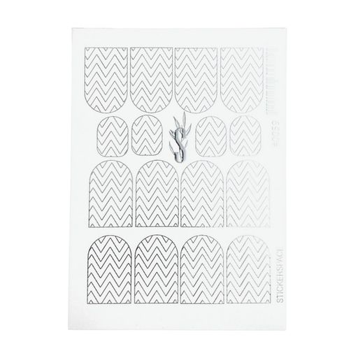 Наклейки для дизайна ногтей StickersSpace Sliders Foil (0059)