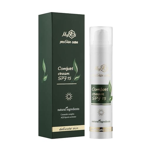 Восстанавливающий дневной крем для лица MyIDi Comfort Cream, SPF 15, для чувствительной кожи, 50 мл
