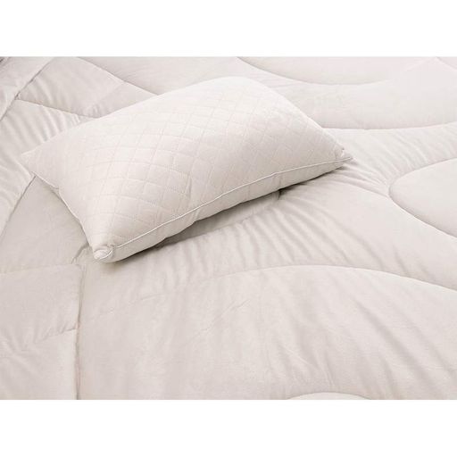 Ковдра Руно Soft Pearl велюр всесезонна бежева полуторна 140x205 см 300 гр/м2 (22788) (929218)