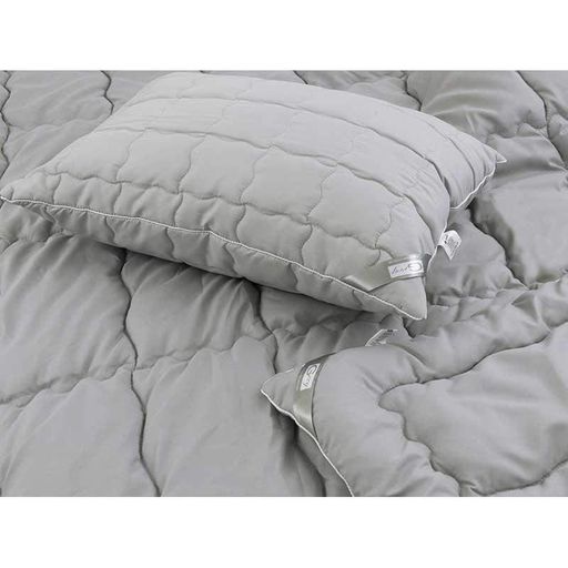 Ковдра Руно Grey полегшена сіра полуторна 140x205 см 200 гр/м2 (100001450) (929249)