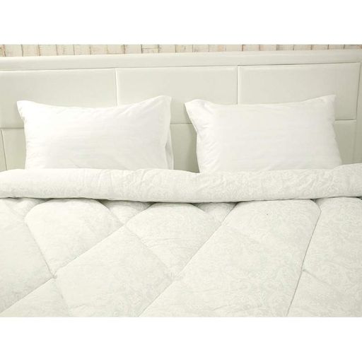 Одеяло Руно Silicone бязь всесезонное белое полуторное 140x205 см 300 гр/м2 (22406) (929253)