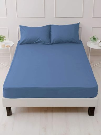 Простынь на резинке Good-Dream microfiber Blue 120x200 (GDMBLSHEETF120200) (929888)