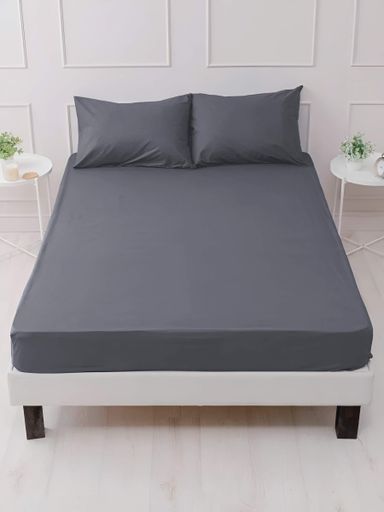 Простынь на резинке Good-Dream microfiber Grey 160х200 (GDMGSHEETF160200) (929941)
