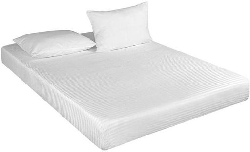 Простынь Good-Dream Сатин-Страйп White на резинке 70х190 (GDSSWSHEETF070190) (929980)
