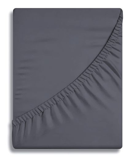 Простынь на резинке Good-Dream microfiber Grey 80х190 (GDMGSHEETF080190) (929988)