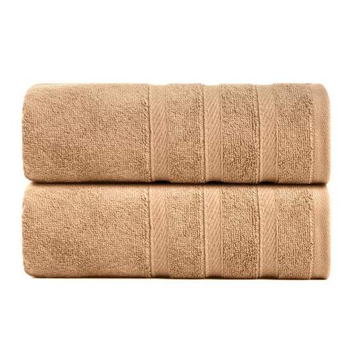 Махровое полотенце Ideal Textile Косичка 70х140 см (56861038) Бежевий (931509)