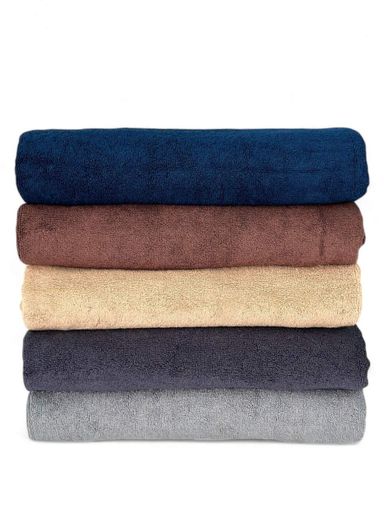 Рушник банний Ideal Textile махровий 100х150 см (56860335) Темно-синій (931542)