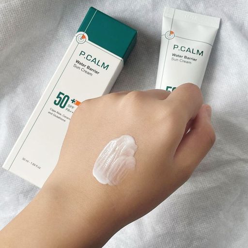 Уценка! Солнцезащитный крем для лица P.Calm Water Barrier Sun Cream, SPF 50+ PA++++, 50 мл