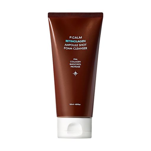 Очищающая пенка для лица P.Calm Retinolagen Ampoule Shot Foam Cleanser, 120 мл