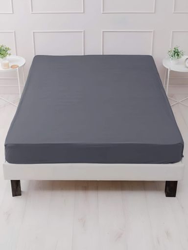 Простынь на резинке Good-Dream microfiber Grey 150х190 (GDMGSHEETF150190) (932610)