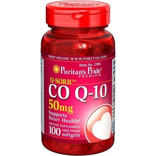 Коэнзим Puritan's Pride Q-Sorb Co Q-10 50 mg 100 Softgels (932743)