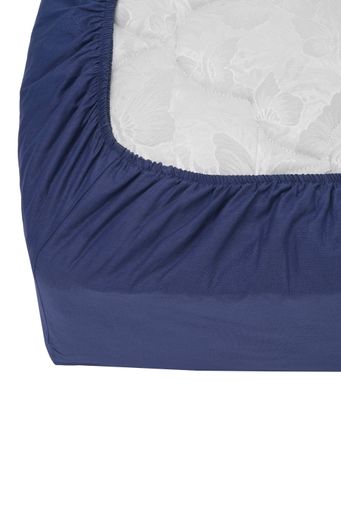 Простирадло на гумці Good-Dream Бязь Premium Dark Blue  90х200 (GDCDBSHEETF090200) (933046)