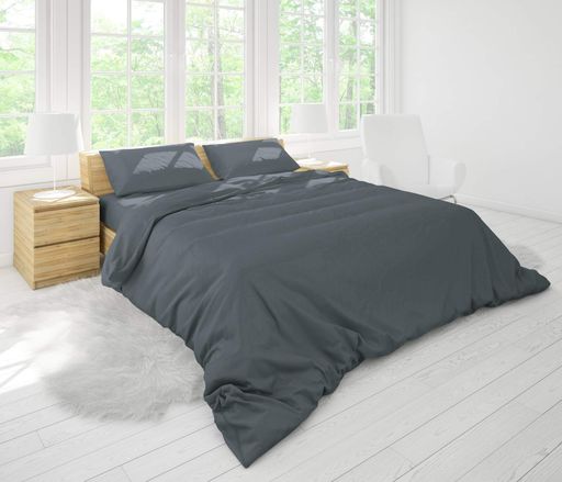Простирадло на гумці Good-Dream бязь Dark Grey 190х200 (GDPRGBDG190200) (933074)