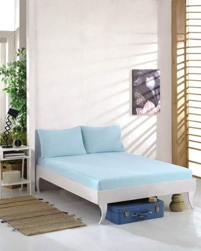 Простирадло трикотажне на гумці Good-Dream "Mint" 120х200 (GDJMSHEETF120200) (933084)