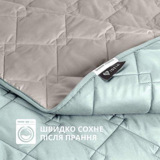 Покрывало Стиль Cube TM IDEIA 210х240 см мята (933642)