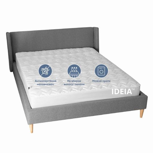 Наматрацник NORDIC COMFORT LUXE 180х200х35 см пл 250 ТМ IDEIA натяжний з бортом по периметру (936034)