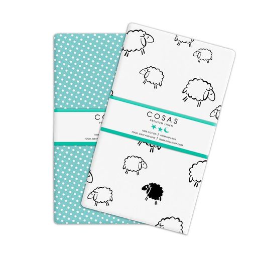 Набір наволочок на подушку 40х60 M&D SHEEP COSAS (4822052025185) (936202)