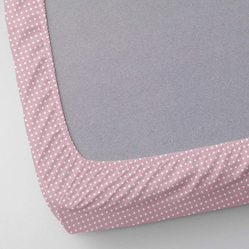 Набір простирадло на резинці 140х200 ROSE DOTS / GREY STARS COSAS (4822052087114) (936448)