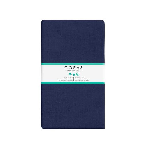 Набір простирадло на резинці 160х200 DARK BLUE / PUDRA COSAS (4822052062128) (936479)
