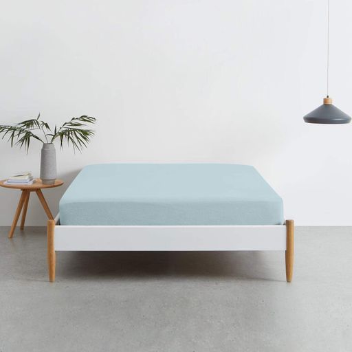 Набір простирадло на резинці 160х200 GREY / BLUE COSAS (4822052028841) (936482)