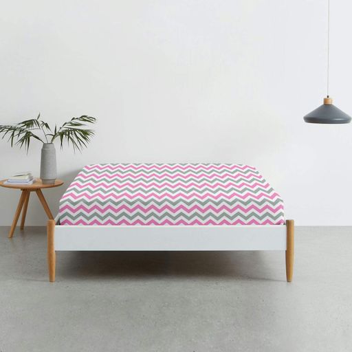 Набір простирадло на резинці 160х200 GREY / ZIGZAG COSAS (4822052058848) (936487)