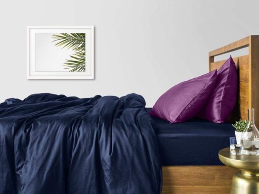 Постільна білизна сатин DARK BLUE CS6 COSAS