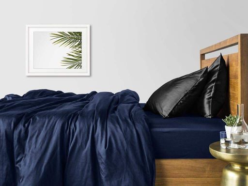 Постільна білизна сатин DARK BLUE CS8 COSAS