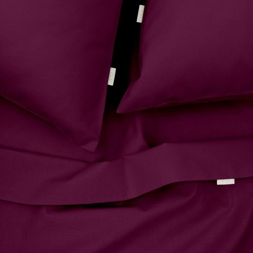 Постільна білизна з простирадлом на резинці DARK CHERRY COSAS