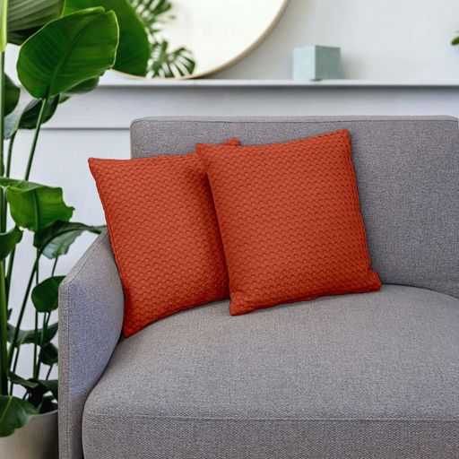 Декоративна наволочка 45х45 Rust Waffle Weave COSAS (4822052120743) (938151)