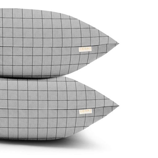 Постільна білизна з простирадлом на резинці GREY GEOMETRY CS8 COSAS