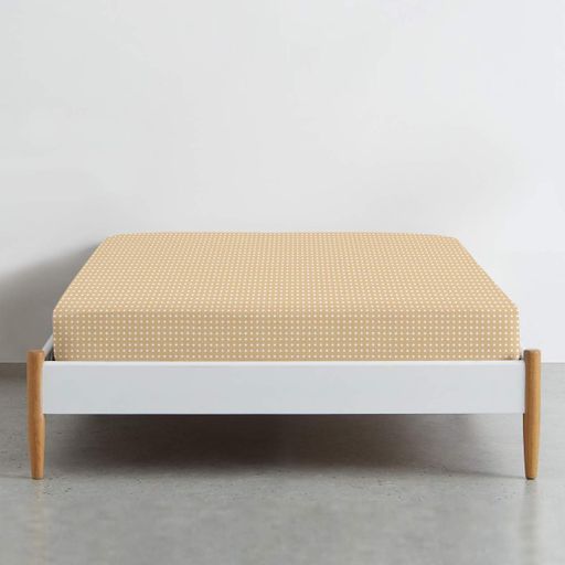 Дитяче простирадло 110х160 BEIGE DOTS CS1 COSAS (4822052190197) (940247)