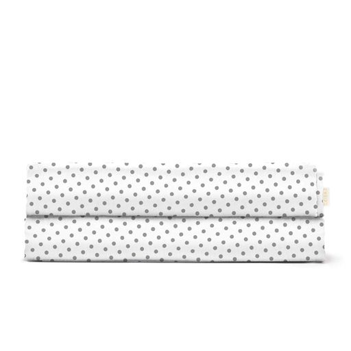 Дитяче простирадло 110х160 GREY DOTS CS2 COSAS (4822052190234) (940251)