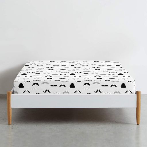 Дитяче простирадло 110х160 MUSTACHE COSAS (4822052271018) (941707)