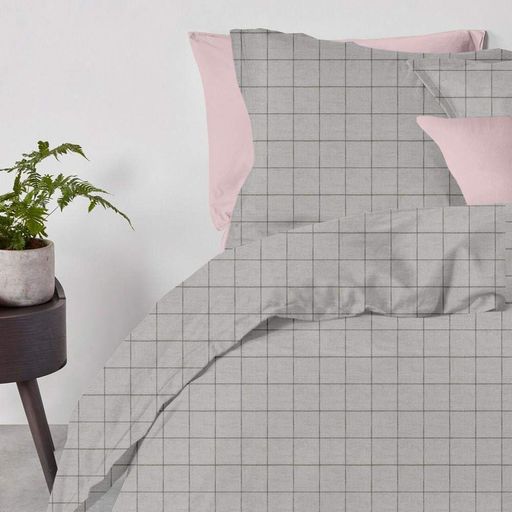 Півтораспальний підодіяльник 145х210 GREY GEOMETRY COSAS (4822052281215) (941989)